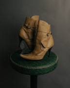 "Bottega Veneta" 00's Strappy pointed leather ankle boots