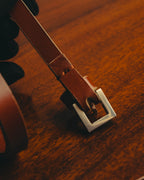 "FENDI" Classic brown leather belt