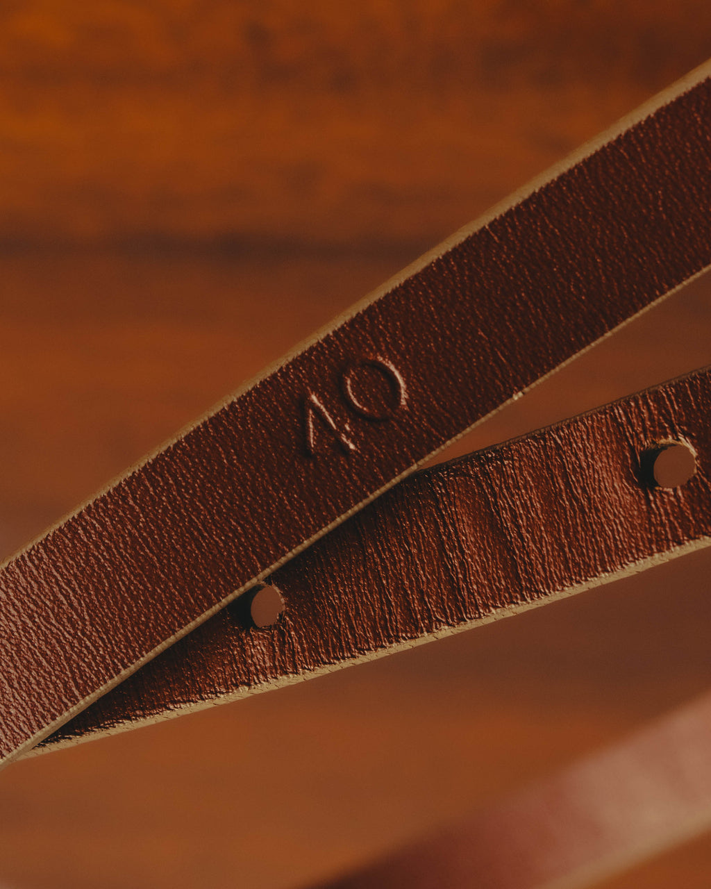 "FENDI" Classic brown leather belt