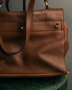 "Yves Saint Laurent" 00's-10's Structured leather shoulder bag