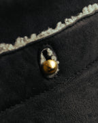 "Yves Saint Laurent" 00's-10's Shearling leather shoulder bag