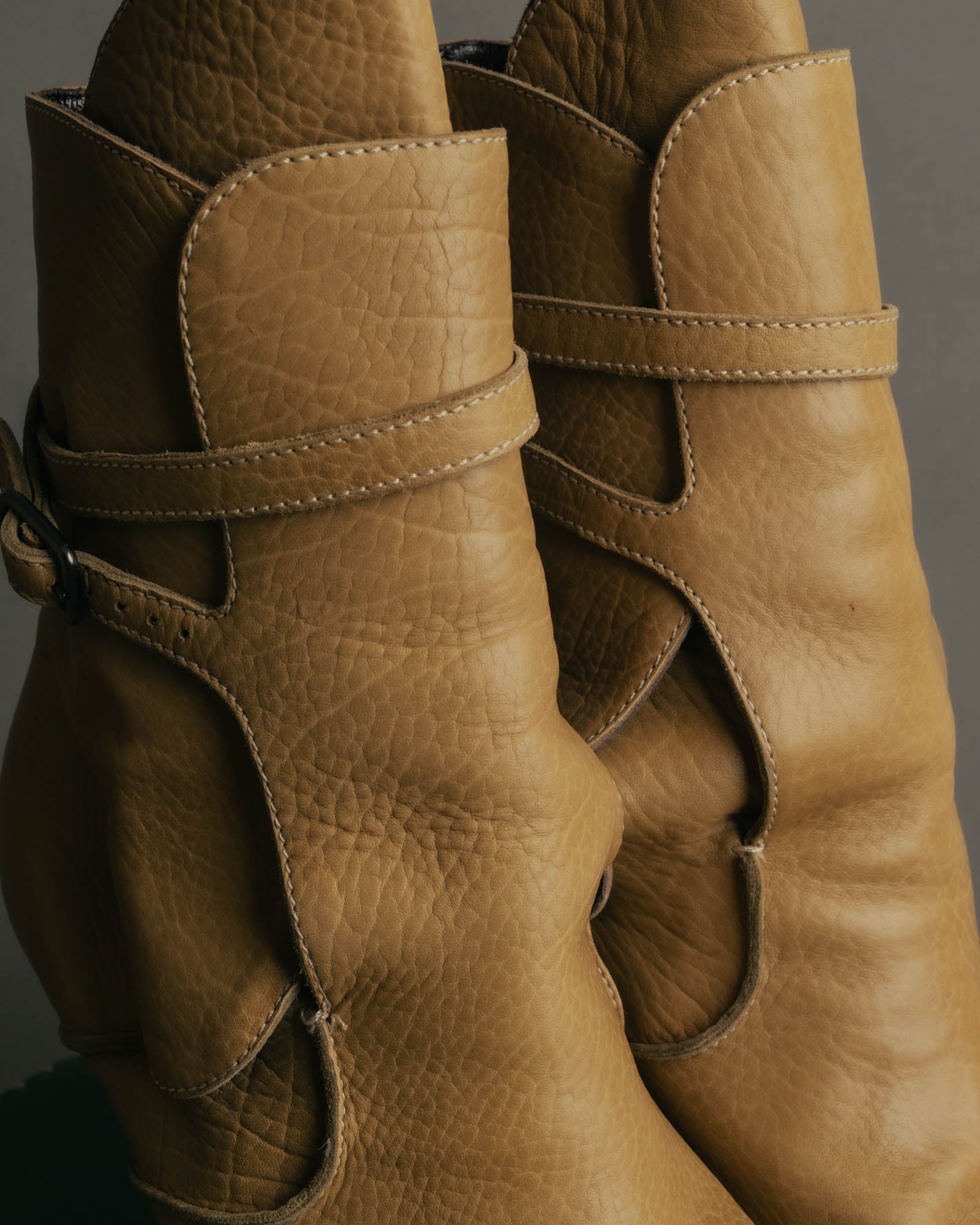 "Bottega Veneta" 00's Strappy pointed leather ankle boots
