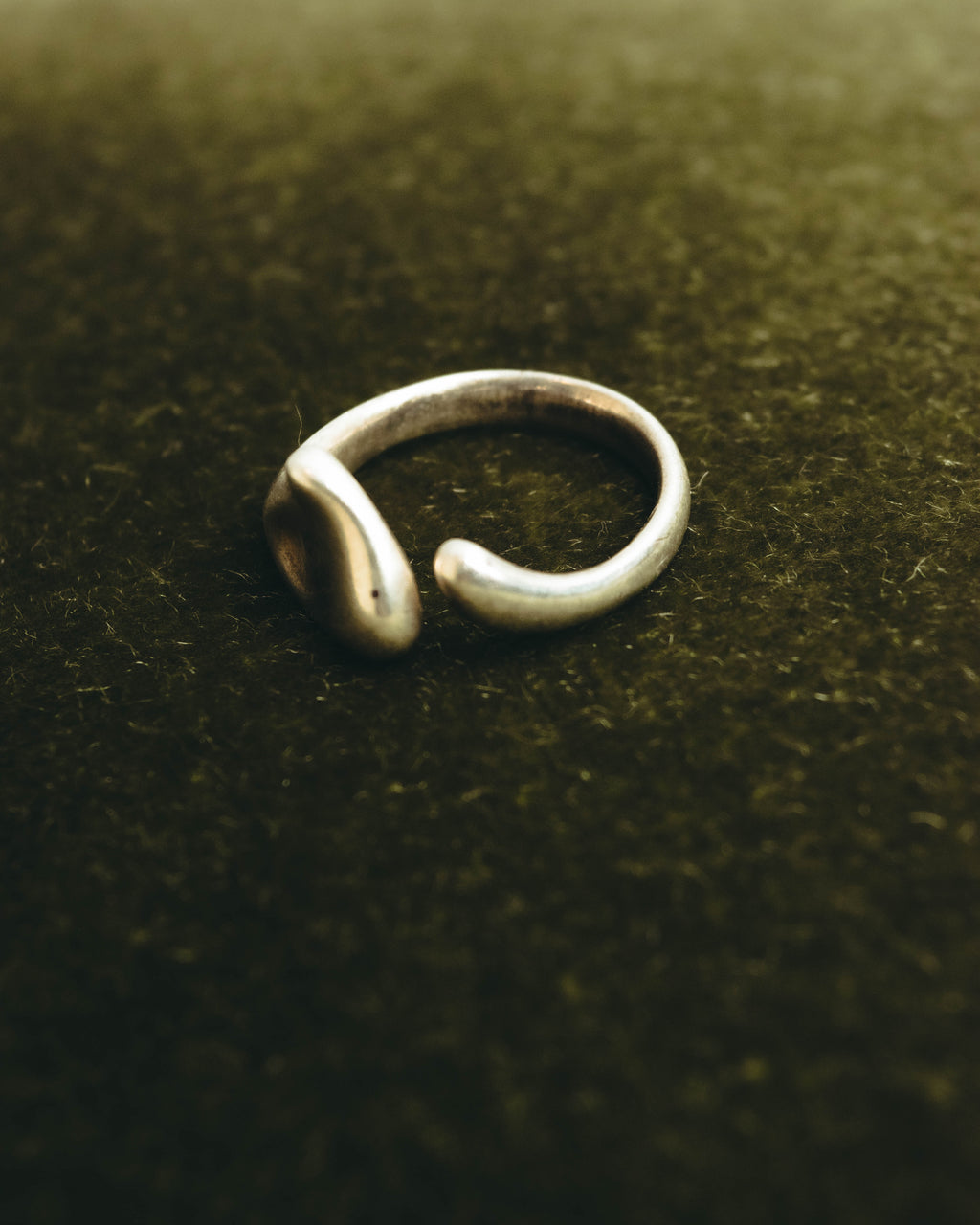 "Tiffany & Co." Organic sterling silver ring