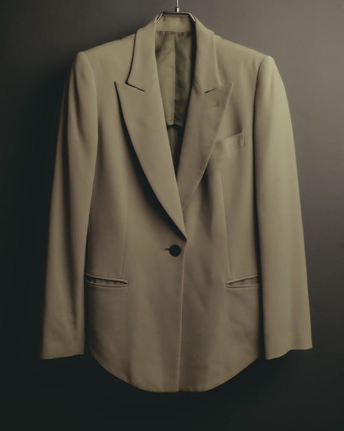 "Jean Paul Gaultier" 90's-00's Sculptural tailored pantsuit