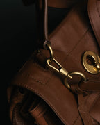 "Yves Saint Laurent" 00's-10's Structured leather shoulder bag