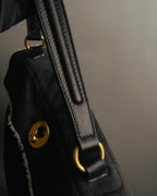 "Yves Saint Laurent" 00's-10's Shearling leather shoulder bag