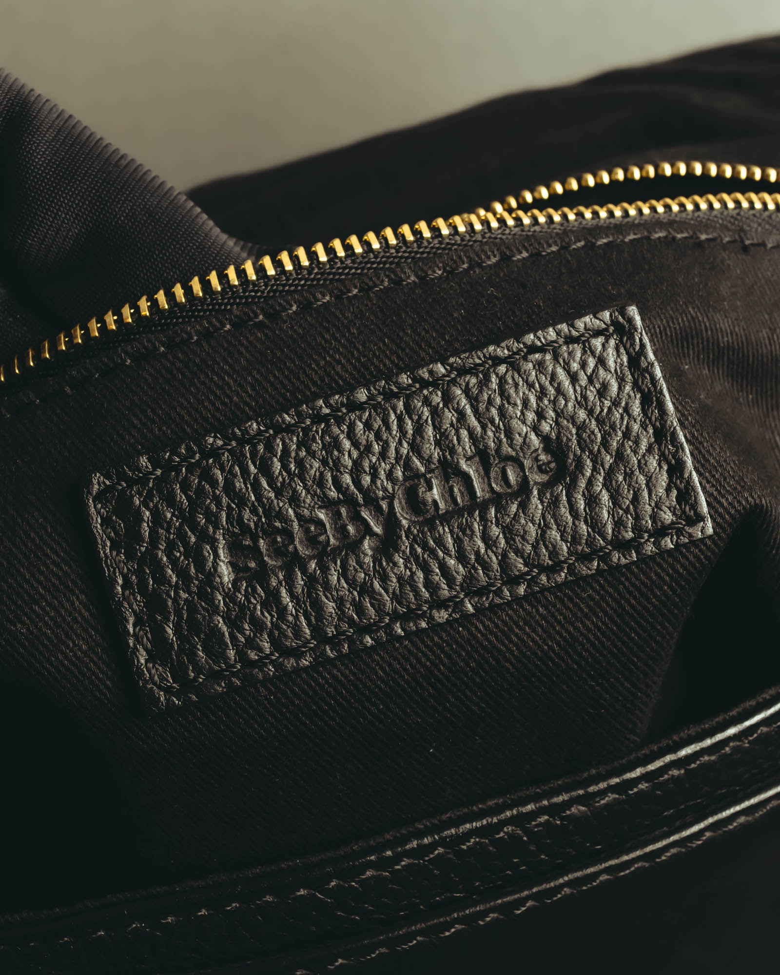 "See by Chloé" Textured leather shoulder bag