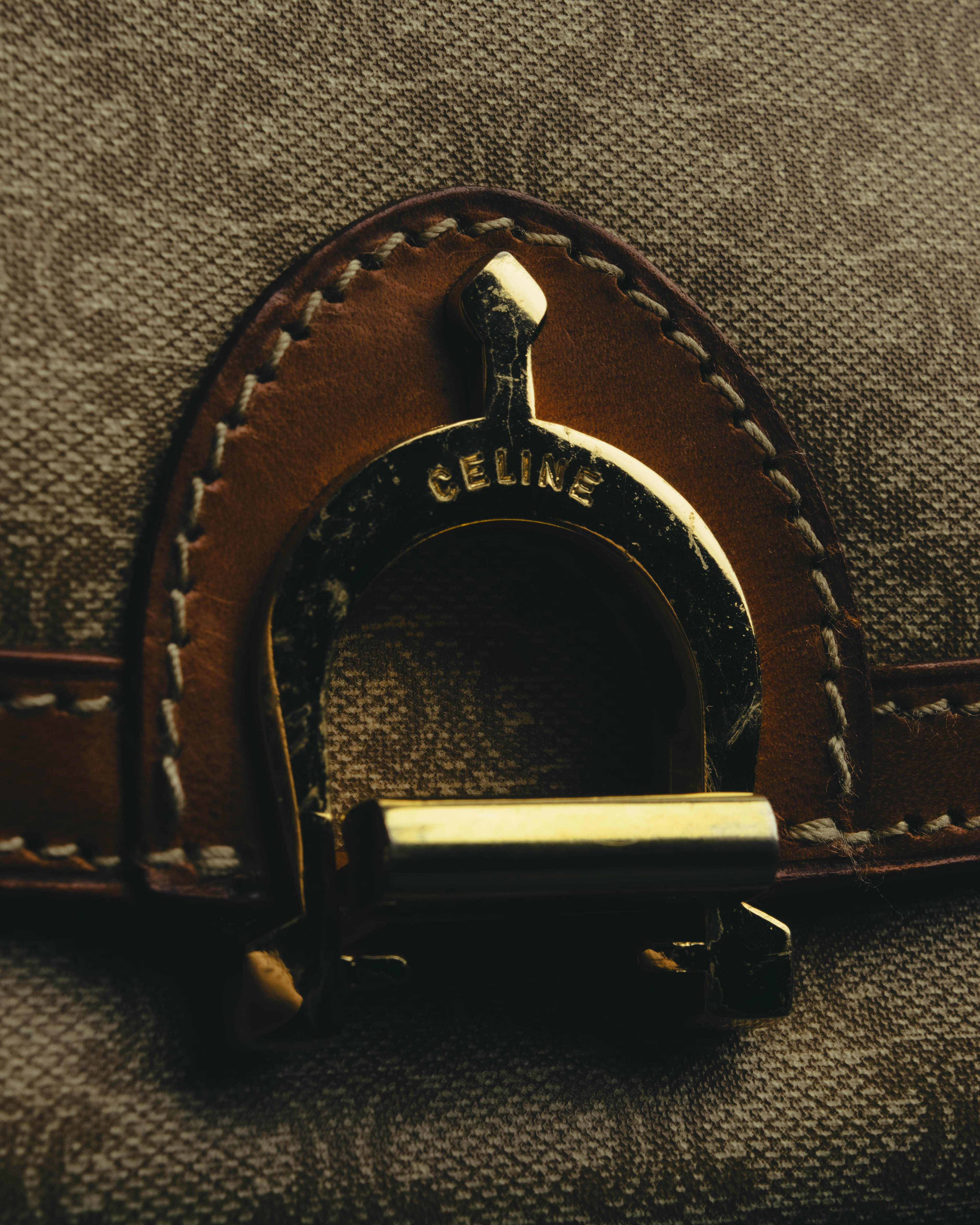 CELINE (セリーヌ) - マカダム ホースビット ショルダーバッグ