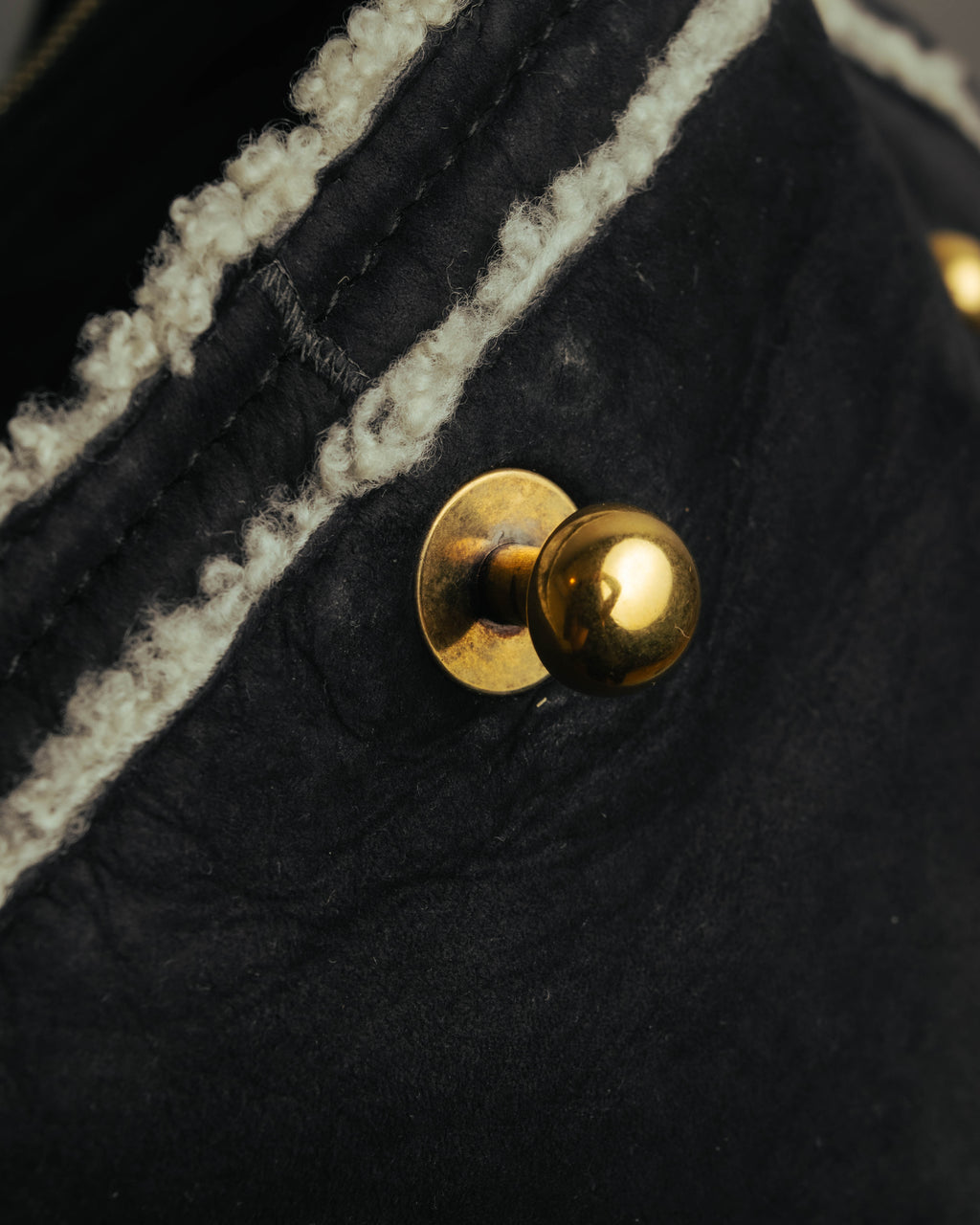 "Yves Saint Laurent" 00's-10's Shearling leather shoulder bag