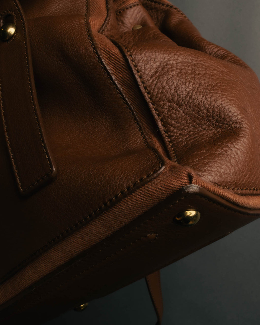 "Yves Saint Laurent" 00's-10's Structured leather shoulder bag