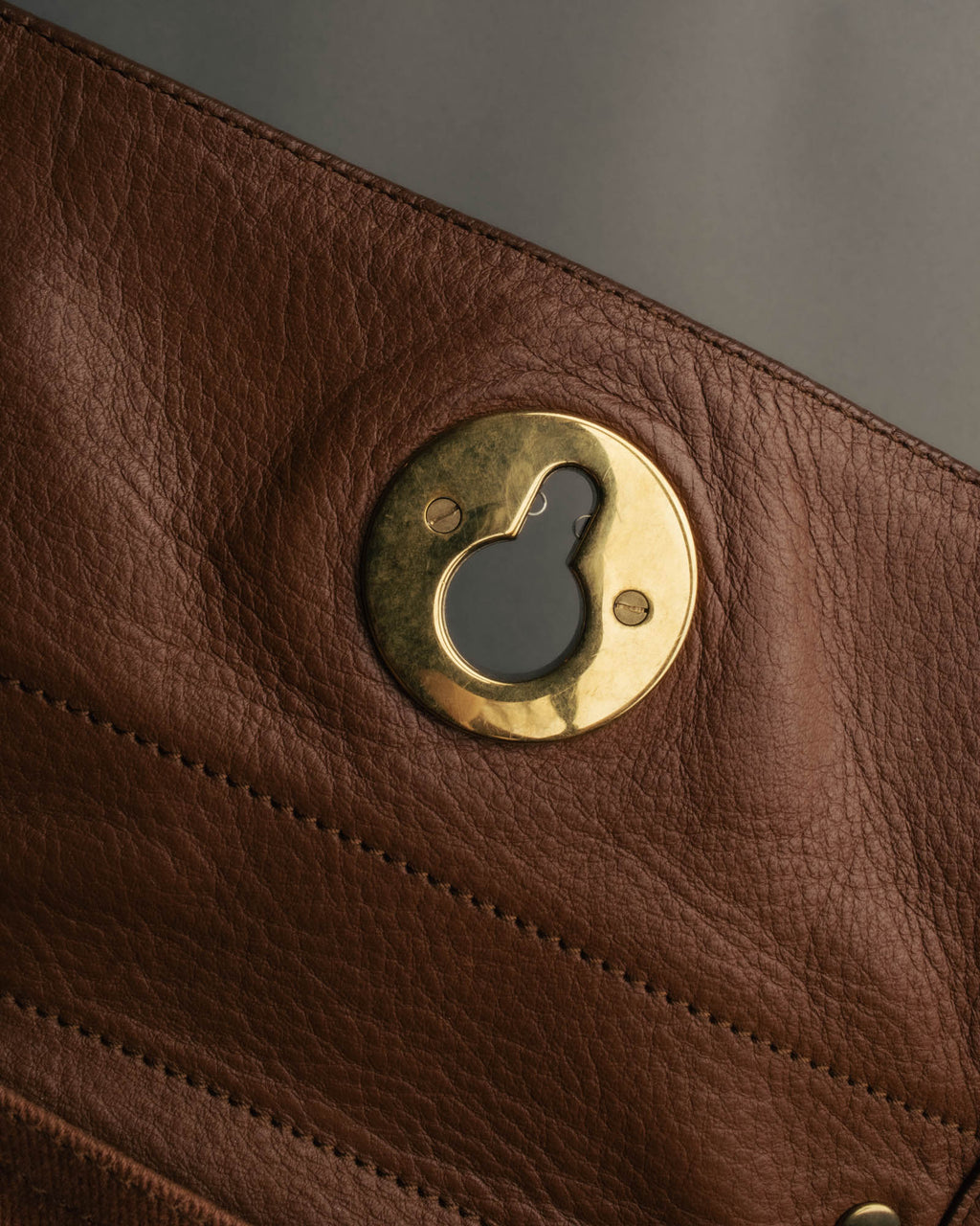 "Yves Saint Laurent" 00's-10's Structured leather shoulder bag
