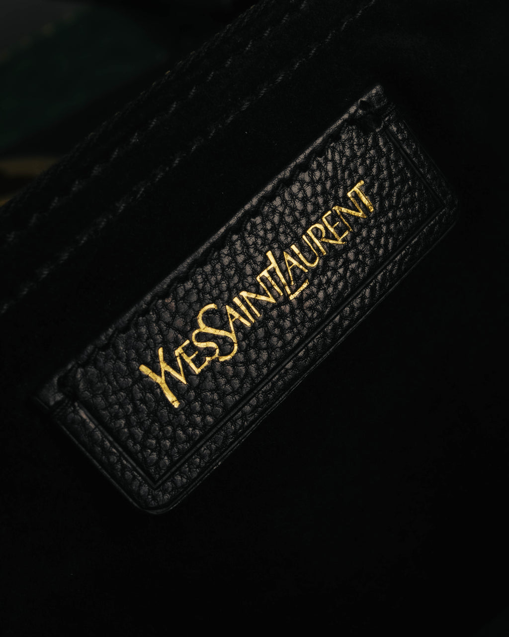 "Yves Saint Laurent" 00's-10's Shearling leather shoulder bag