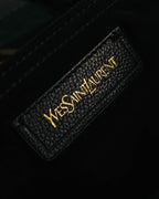 "Yves Saint Laurent" 00's-10's Shearling leather shoulder bag