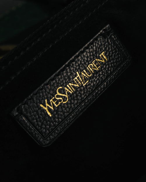 "Yves Saint Laurent" 00's-10's Shearling leather shoulder bag