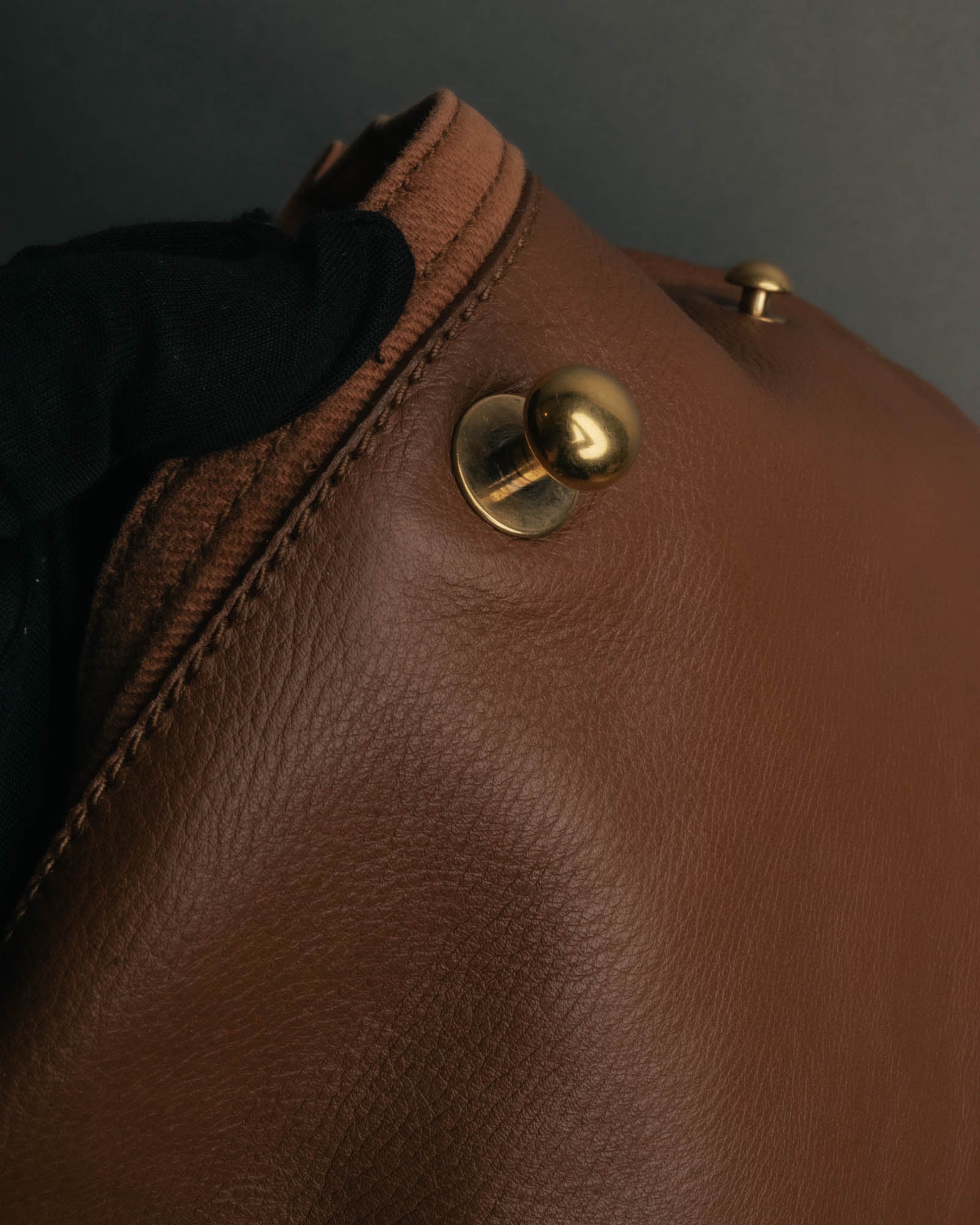 "Yves Saint Laurent" 00's-10's Structured leather shoulder bag