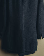 "VALENTINO BOUTIQUE" 80's-90's Textured wool blend boucle coat