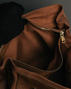"Yves Saint Laurent" 00's-10's Structured leather shoulder bag