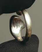 "Tiffany & Co." Organic sterling silver ring
