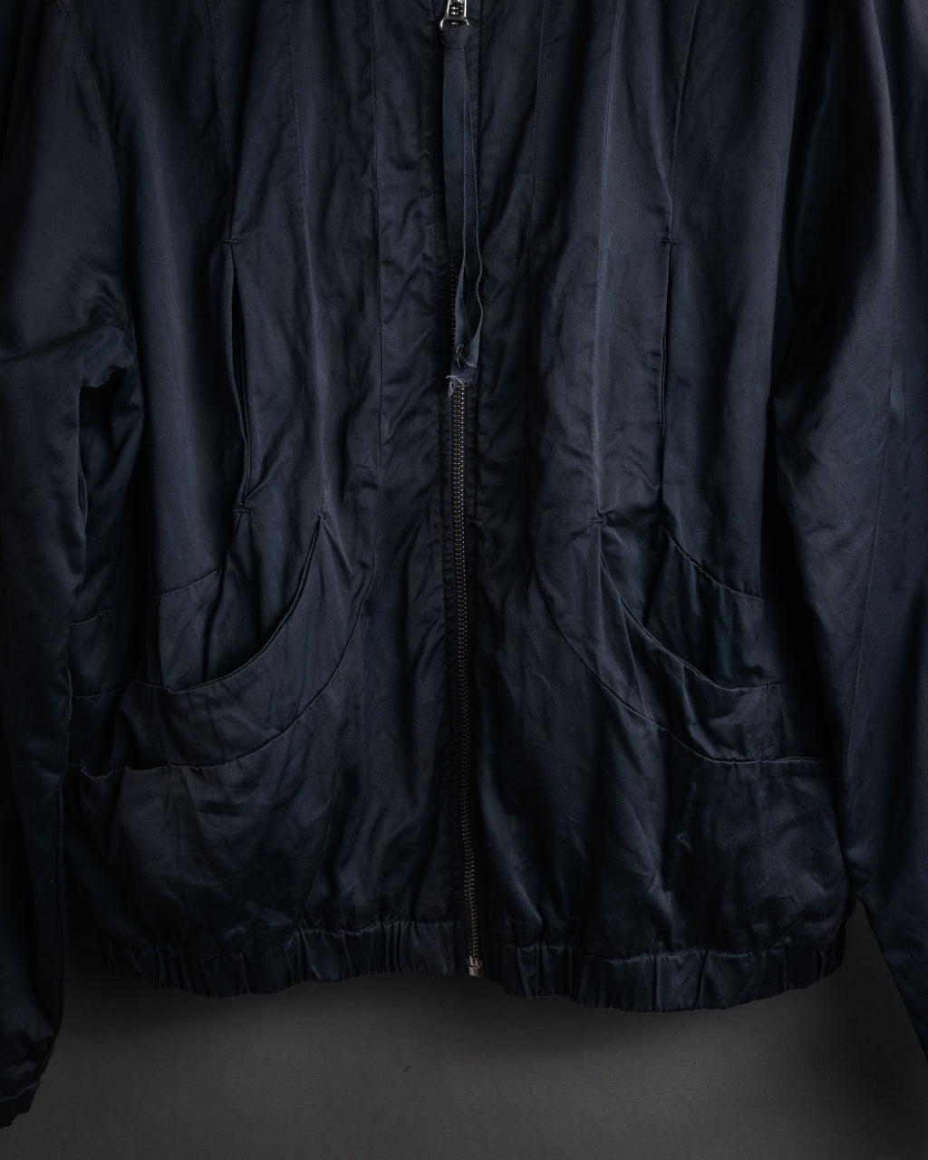 –SPECIAL– “Maison Martin Margiela” 2000’s 6 pockets garment dyed bomber jacket