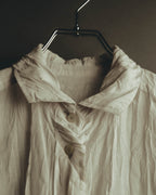 "PLEATS PLEASE ISSEY MIYAKE" 00's-10's Twist pleated long shirt dress