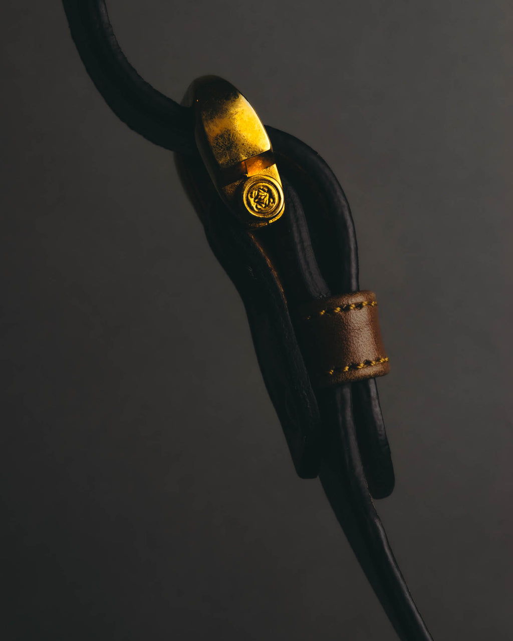 "LOEWE" 90's Decorative suede leather bucket bag