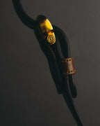 "LOEWE" 90's Decorative suede leather bucket bag