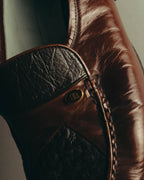 "BALENCIAGA" 80's-90's Classic leather loafers