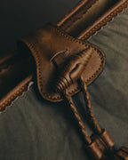 "LOEWE" 90's Decorative suede leather bucket bag