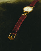 "GUCCI" 90's Elegant women's quartz wristwatch