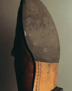 "BALENCIAGA" 80's-90's Classic leather loafers