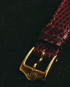 "GUCCI" 90's Elegant women's quartz wristwatch