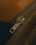 "CELINE" 70's-80's Macadam horsebit shoulder bag