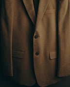 "MAURIZIO BALDASSARI" 00's Soft camel wool cashmere tailored jacket