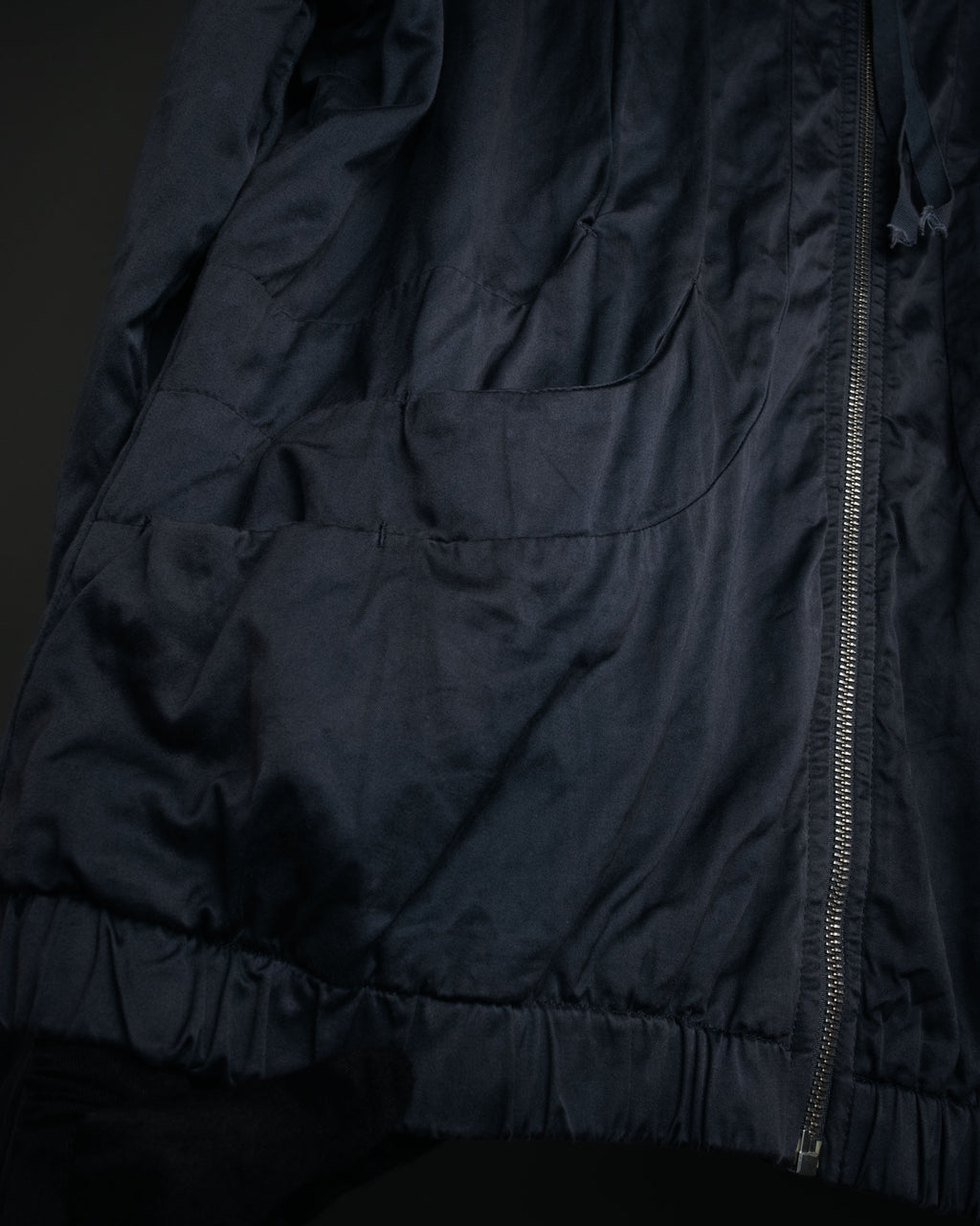 –SPECIAL– “Maison Martin Margiela” 2000’s 6 pockets garment dyed bomber jacket