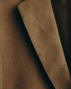 "MAURIZIO BALDASSARI" 00's Soft camel wool cashmere tailored jacket