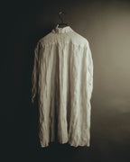"PLEATS PLEASE ISSEY MIYAKE" 00's-10's Twist pleated long shirt dress