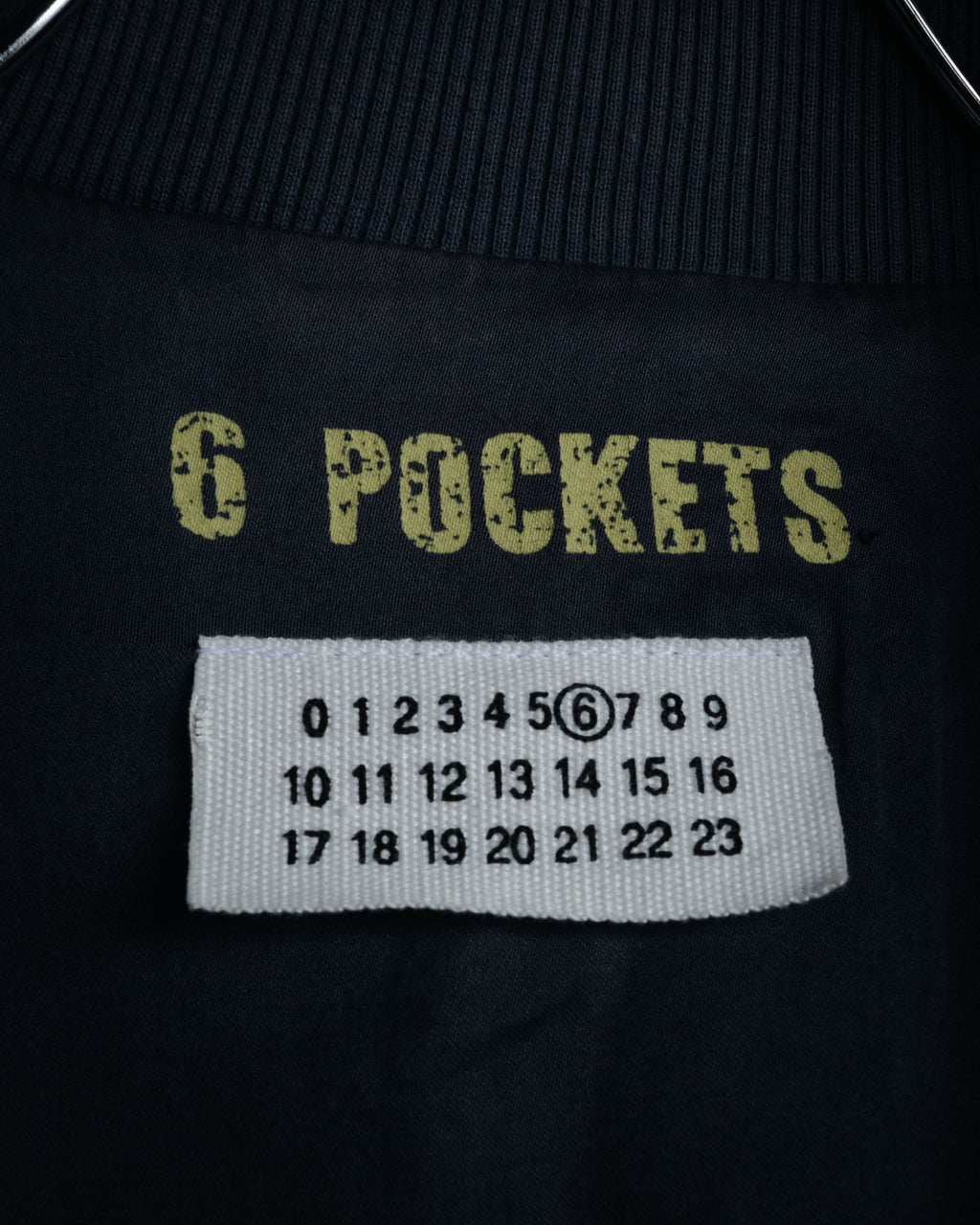 –SPECIAL– “Maison Martin Margiela” 2000’s 6 pockets garment dyed bomber jacket