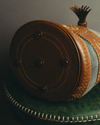 "LOEWE" 90's Decorative suede leather bucket bag