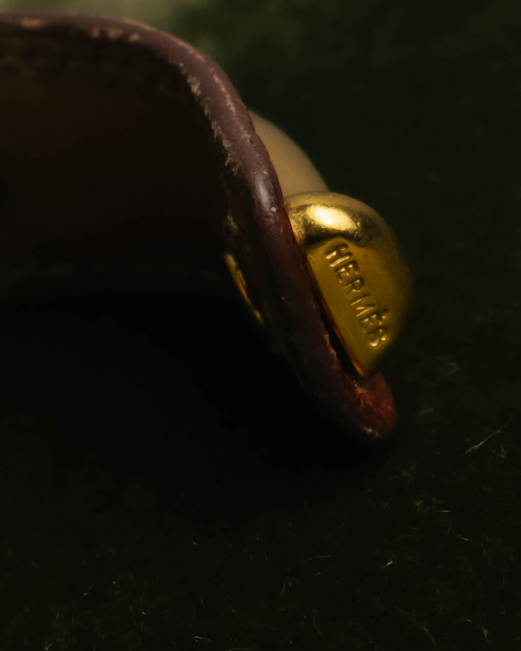 “HERMÈS” 90’s-00’s Agatha leather bracelet
