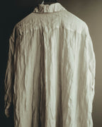 "PLEATS PLEASE ISSEY MIYAKE" 00's-10's Twist pleated long shirt dress