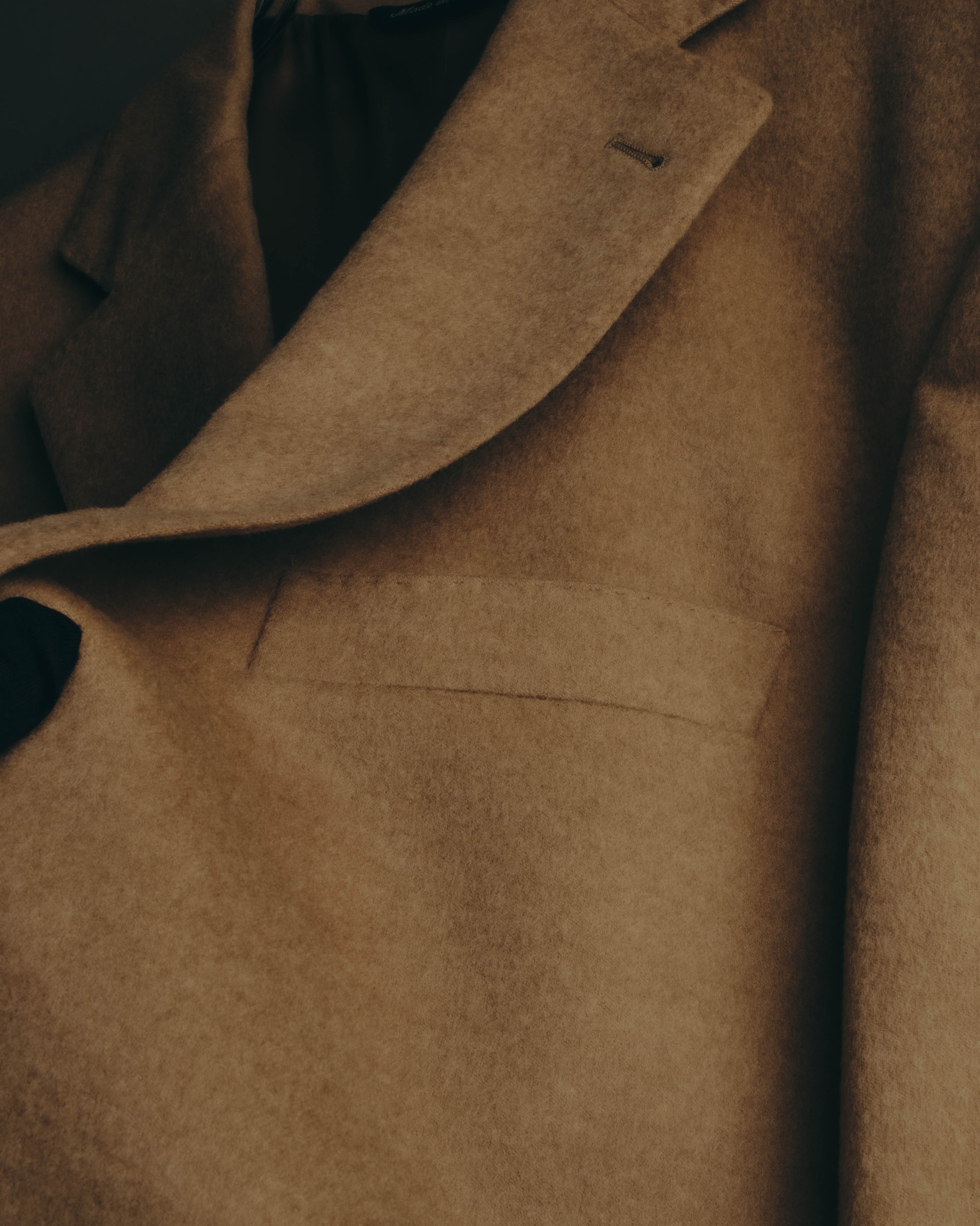 "MAURIZIO BALDASSARI" 00's Soft camel wool cashmere tailored jacket