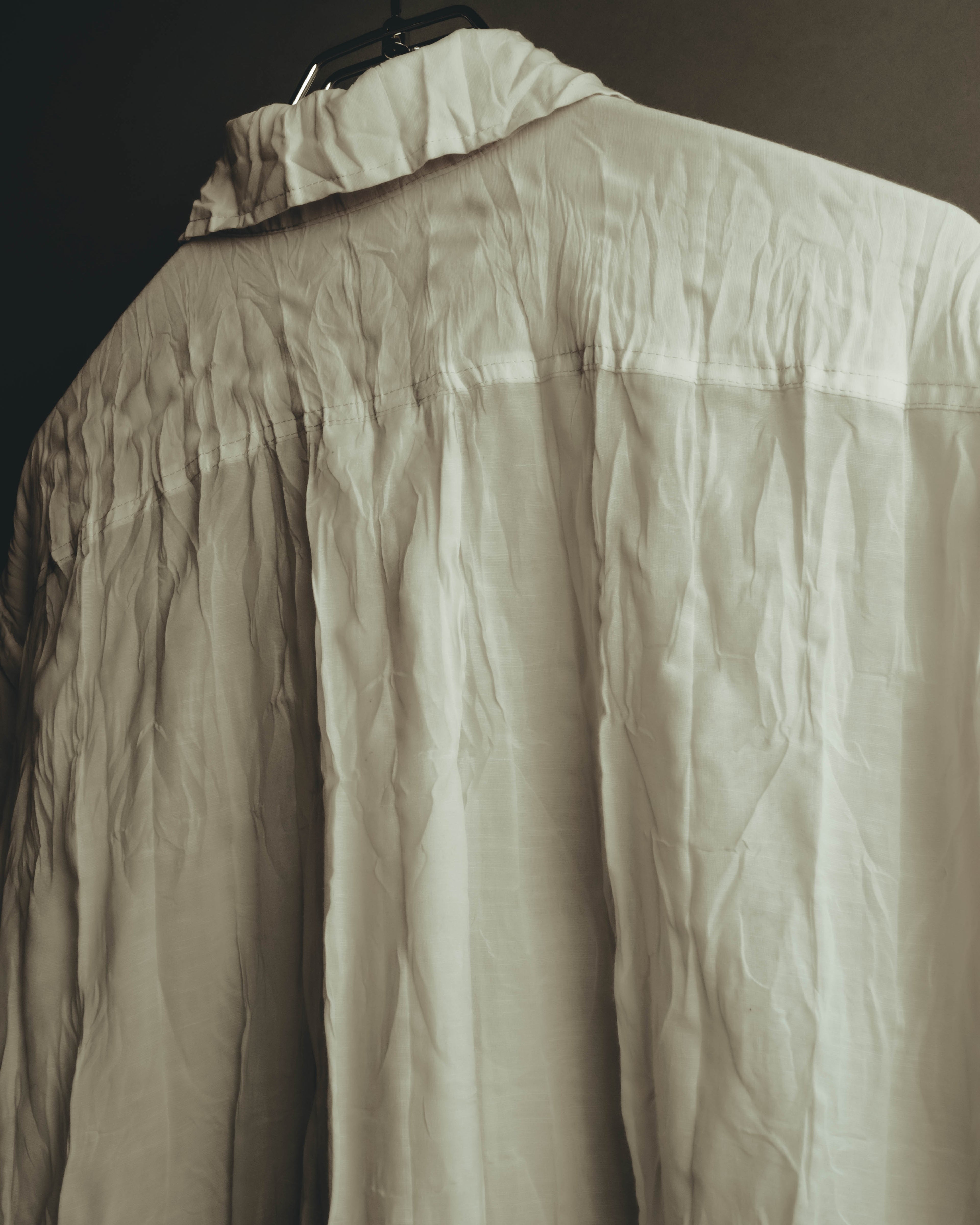 "PLEATS PLEASE ISSEY MIYAKE" 00's-10's Twist pleated long shirt dress