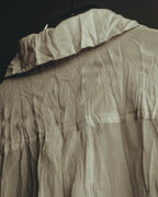 "PLEATS PLEASE ISSEY MIYAKE" 00's-10's Twist pleated long shirt dress
