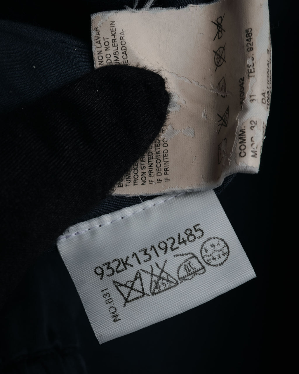 –SPECIAL– “Maison Martin Margiela” 2000’s 6 pockets garment dyed bomber jacket