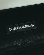 “Dolce&Gabbana” 00’s-10’s Gold metal aviator sunglasses