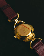 "GUCCI" 90's Elegant women's quartz wristwatch