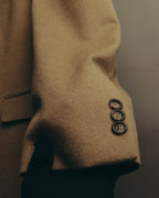 "MAURIZIO BALDASSARI" 00's Soft camel wool cashmere tailored jacket