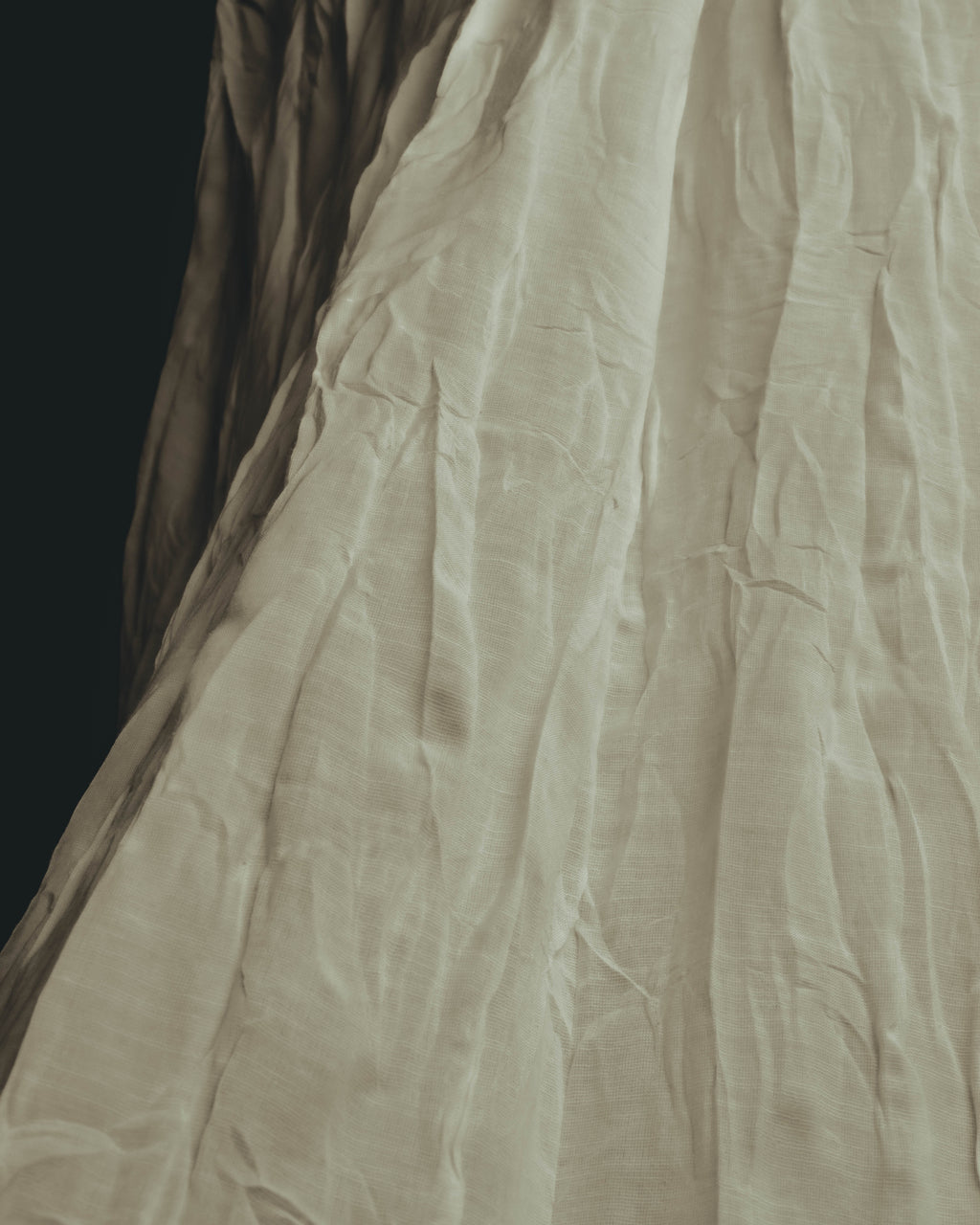 "PLEATS PLEASE ISSEY MIYAKE" 00's-10's Twist pleated long shirt dress