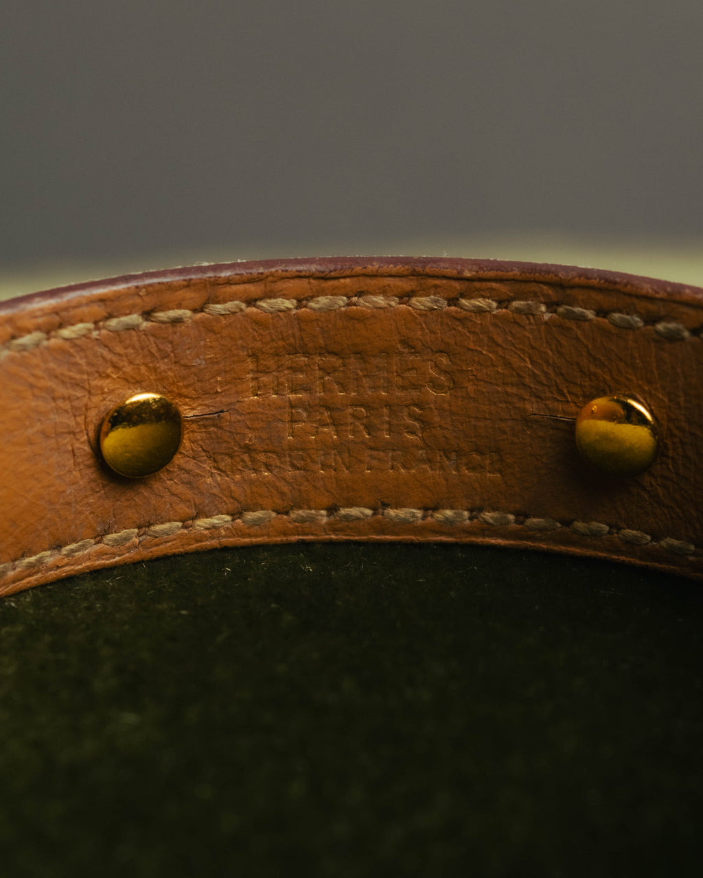 “HERMÈS” 90’s-00’s Agatha leather bracelet