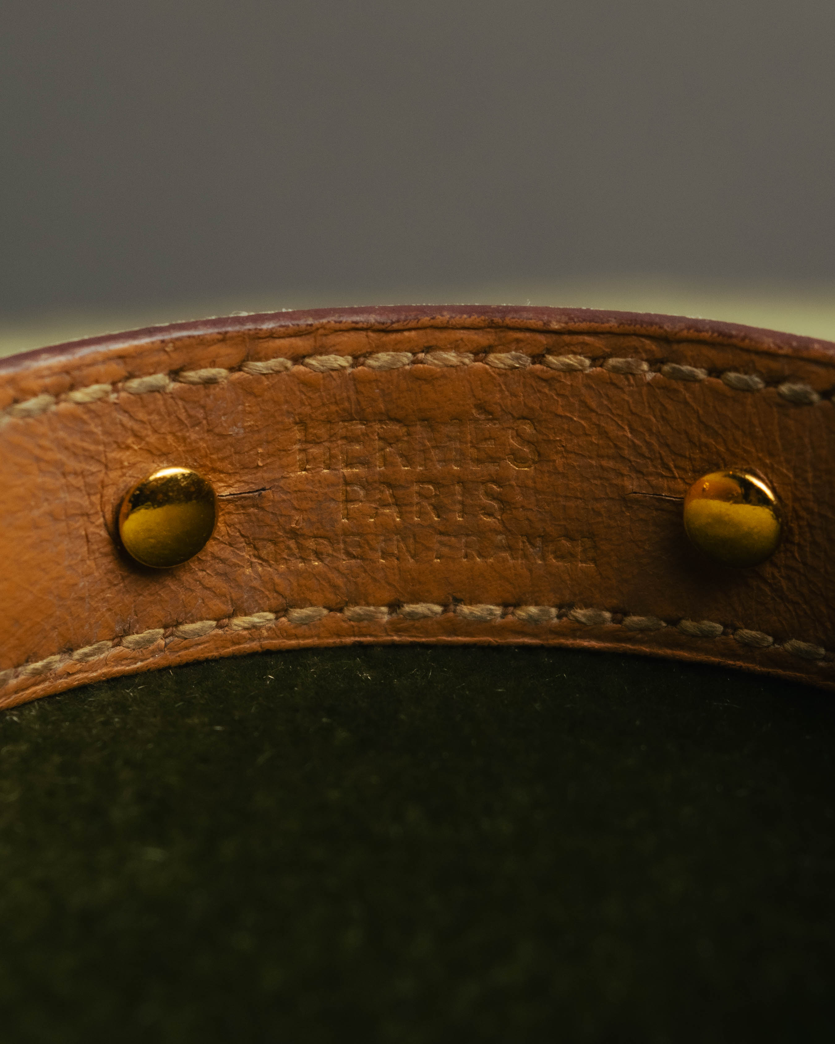 “HERMÈS” 90’s-00’s Agatha leather bracelet